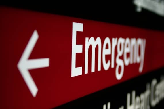 An Emergency Room Sign - Photo courtesy of ©iStockphoto.com/pablohart, Image #522737