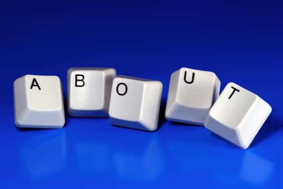 The Word “About” Spelled Out with Keyboard Keys - Photo courtesy of ©iStockphoto.com/Eoseye, Image #1286101