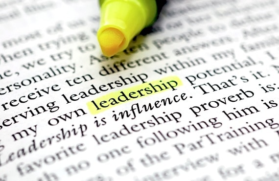 The Word Leadership Highlighted with a Yellow Marker - Photo courtesy of ©iStockphoto.com/svanhorn, Image #3800432