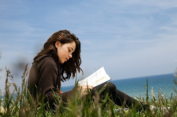 A Young Woman Reading Alone - Photo courtesy of ©iStockphoto.com/Maica, Image #12887821